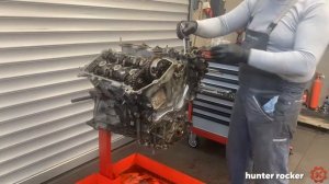 Разборка двигателя Toyota Prado мотор 1GR FE