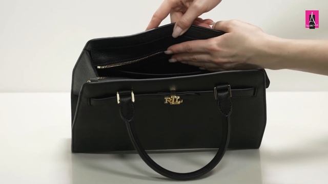Видеообзор I Женская сумка LAUREN RALPH LAUREN FENWICK 32 SATCHEL MEDIUM 2536794 смотреть онлайн