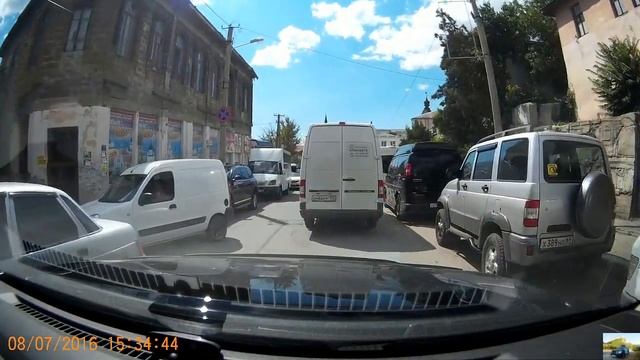 Транспортный коллапс в Бахчисарае