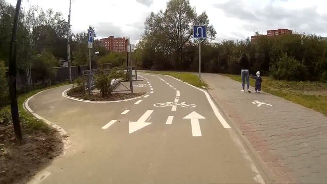 Велодорожки вдоль р. Яуза, г. Мытищи смотреть онлайн