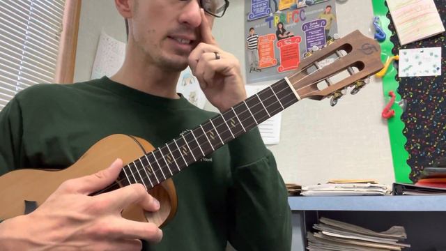 Smoke On The Water - Mr. Nelson ukulele Tutorial смотреть онлайн