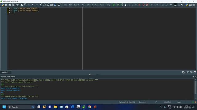 HOW TO DIVIDE THE TWO NUMBERS IN PYTHON ..................... смотреть онлайн