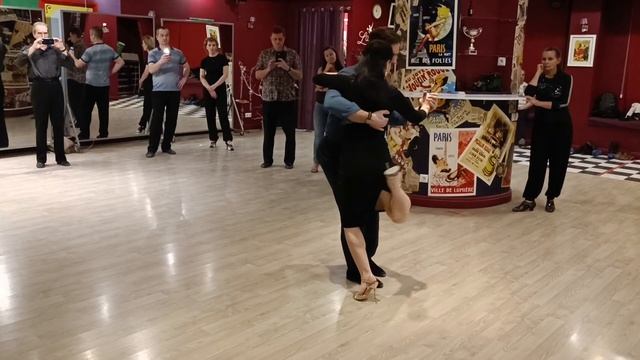 Tango Nuevo Combination volcadas and colgada смотреть онлайн