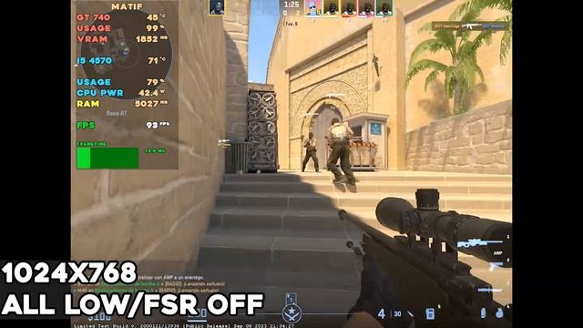 Counter-Strike 2 / GT 740 & i5 4570 смотреть онлайн