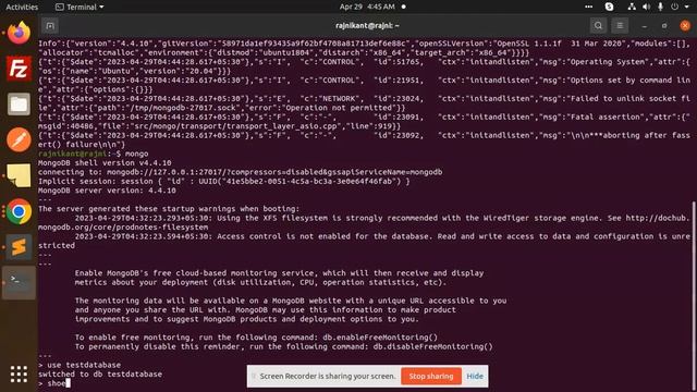 MongoDB Tutorial in Hindi #2 Create Database, Collections, and Documents in MongoDB смотреть онлайн