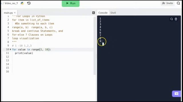 Python Course in Hindi Video No-7 (for Loop in Python, break and continue Statements, and for-else) смотреть онлайн