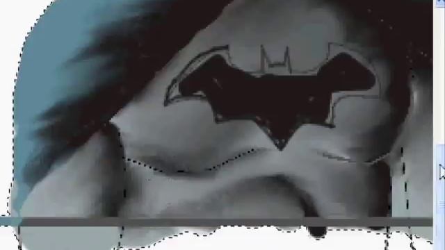 Drawing Batman using Gimp смотреть онлайн