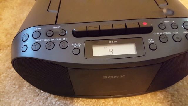 Sony Boombox CFD-S70