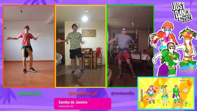 Just Dance 2021: Samba de Janeiro [ft @warfu_ & Maxibros] Full Gameplay | FULL PERFECT смотреть онлайн