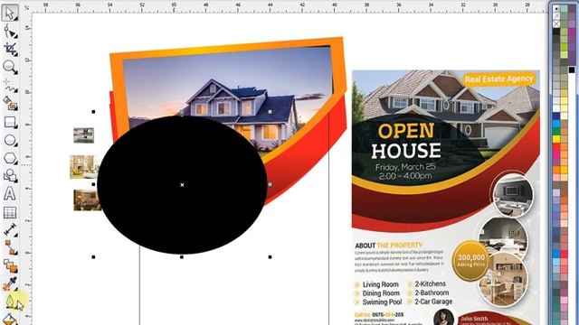 CORELDRAW TUTORIAL FLYER DESIGN BY AHSAN SABRI смотреть онлайн