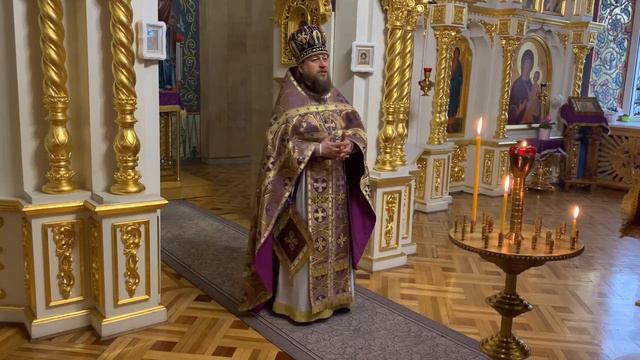 проповедь в 4-ю неделю Великого Поста