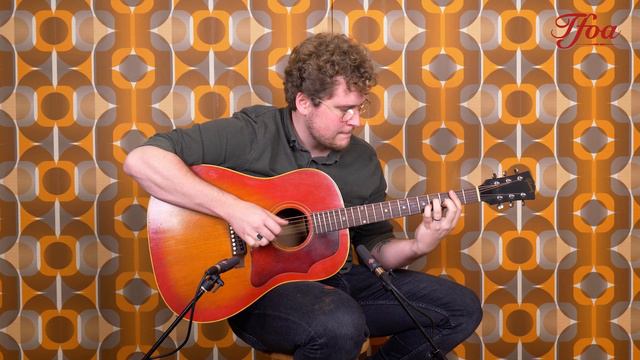 Gibson J45 Cherry Sunburst 1967 played by Milo Groenhuijzen | Demo @ The Fellowship of Acoustics смотреть онлайн