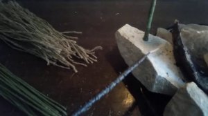 Как горит восковая свеча с полынью!//Мои маканые свечи!