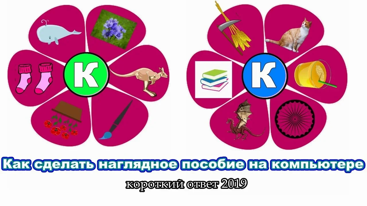 Как самостоятельно сделать наглядное пособие смотреть онлайн