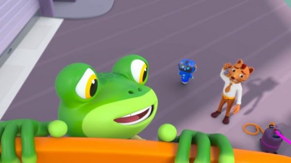 О нет! Летающий Монстр-трак - Гекко спасает Макса｜Гараж Геккона｜Мультики про машинки