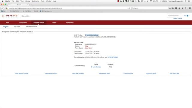 Demo Video: Beacon Endpoint Enforcement- Active Response and Port-Level Security смотреть онлайн