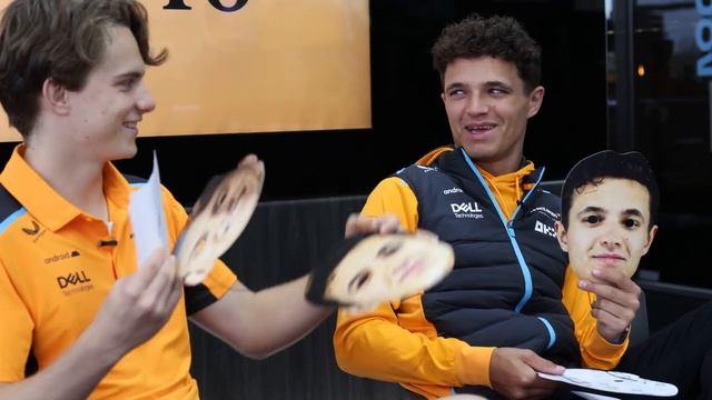 Lando Norris and Oscar Piastri play Who's Most Likely To... смотреть онлайн
