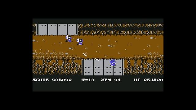 Commando - C64 - (1985) - Commodore 64 - Walkthrough - Complete Let's Play - C64games - C64