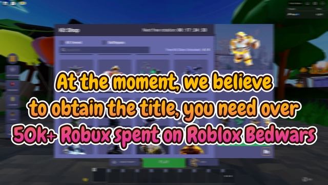NEW CHAT TAG YOU CAN CLAIM... (Roblox Bedwars News) смотреть онлайн