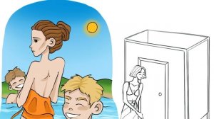 У меня СЛЕТЕЛ КУПАЛЬНИК при парне !