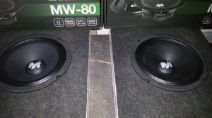 Мидбасы Machete MW-80