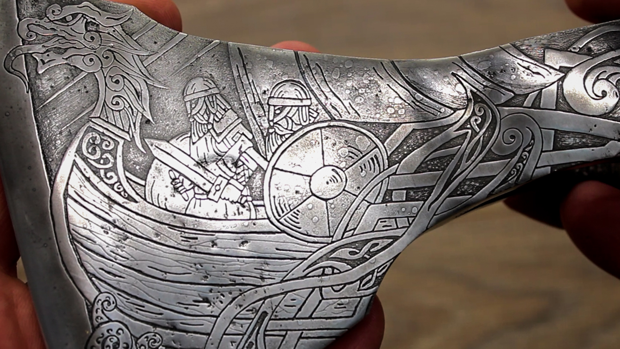 Топор викинга. Как сделать топор. Моё восстановление топора