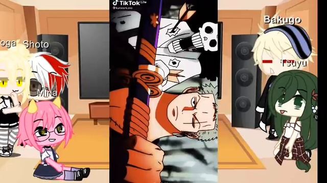 Mha react to OnePiece (RUS/ENG) [1/4] смотреть онлайн