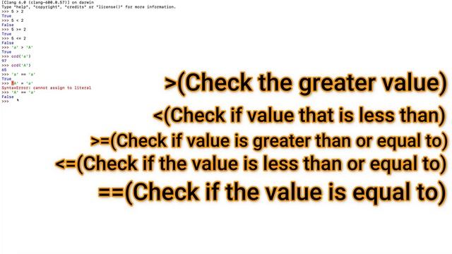 Python Operators смотреть онлайн