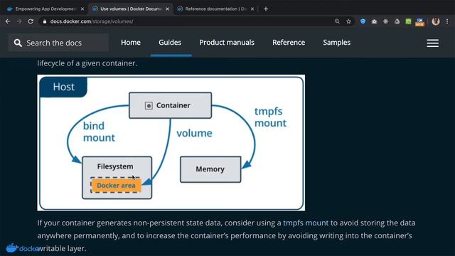 Using Volumes (Docker Concepts) смотреть онлайн