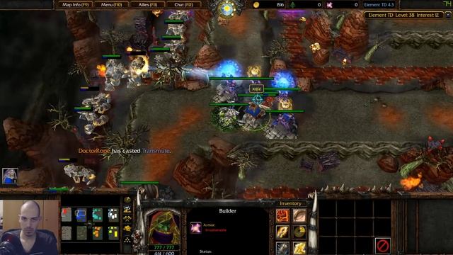 Warcraft 3 | Element TD 4.3b | 39 Ronald McDonald смотреть онлайн