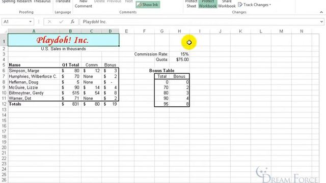 Microsoft Excel 2013: Protect Structure and Windows смотреть онлайн