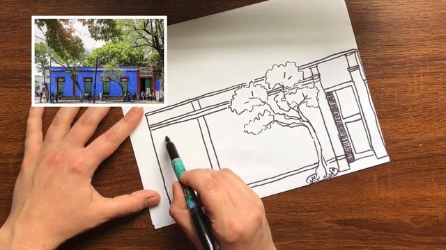 Ep 2 Frida Kahlo's House (La Casa Azul) - Drawing with Lacey смотреть онлайн