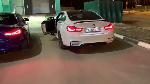 BMW M4 (F82) Competition Exhaust Sound Vs. BMW M4 CS (club Sport). Stock Car