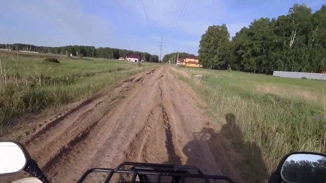 ПОКАТУШКА ПО НОВОЙ ДОРОГЕ В СОСЕДНЕЕ СЕЛО НА ПРУД | AllRoad 200 смотреть онлайн