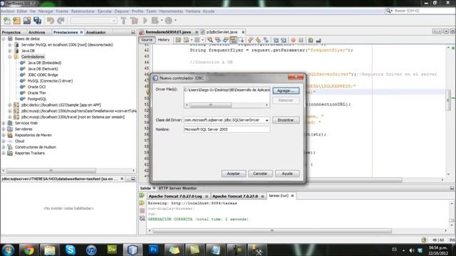 Conexión driver SQL Server en Netbeans смотреть онлайн