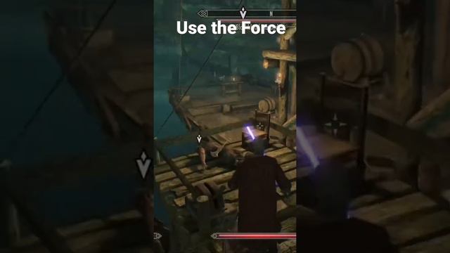Use the Force in Skyrim with this Mod!!! #skyrimmods #starwarsmod смотреть онлайн