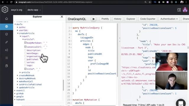 Instant GraphQL with OneGraph (Screenshares in Public: Sean Grove) смотреть онлайн