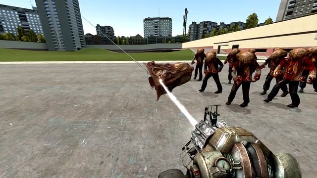 Barnacle "Zipline" Gun tutorial смотреть онлайн