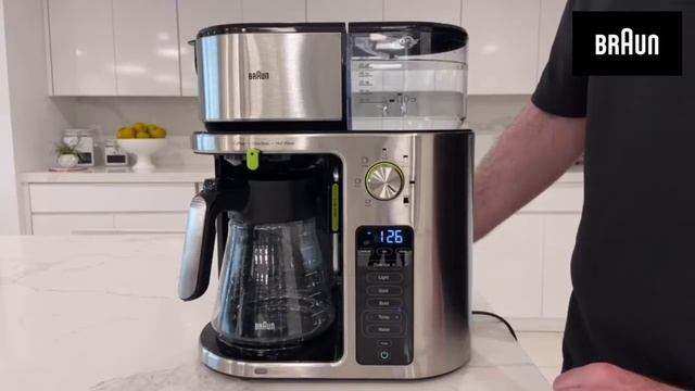 Braun MultiServe Coffee Machine - How To Prime Your Machine смотреть онлайн