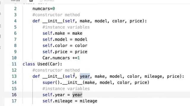 csc121-ex33-OOP-Cars смотреть онлайн