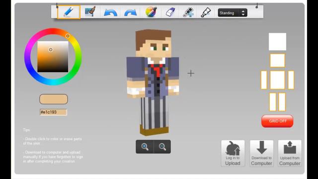 Booker skin- Bioshock Infinite Minecraft смотреть онлайн