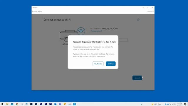 Настройка принтера HP+ в беспроводной сети с использованием HP Smart для Windows 10 | HP Support смотреть онлайн