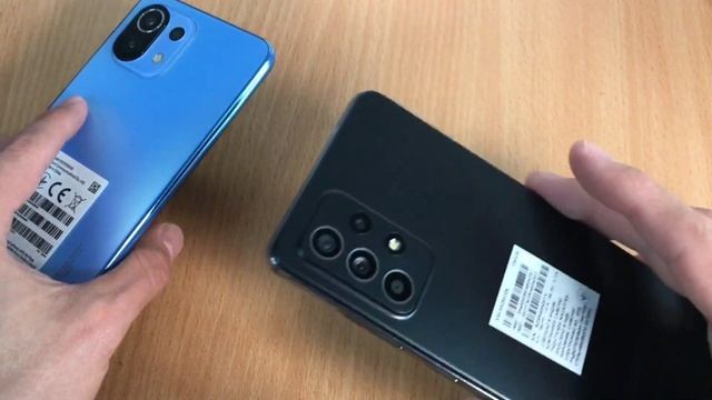 Xiaomi mi 11 lite Vs Samsung A52 смотреть онлайн