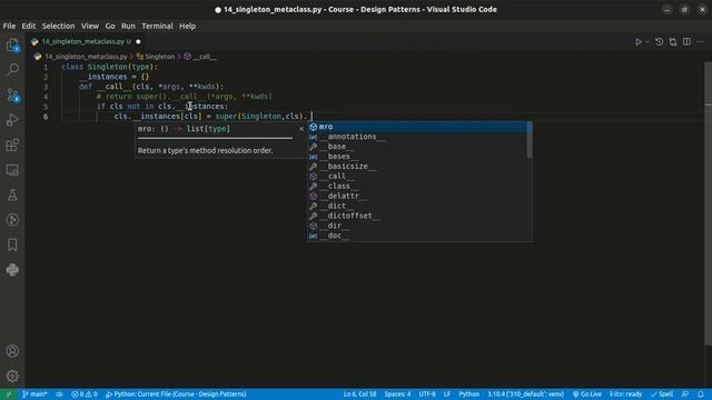 10.2 - Singleton Metaclass | Creational Design Patterns | Design Patterns | Urdu смотреть онлайн