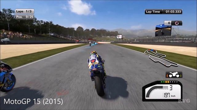 MotoGP 13 vs MotoGP 14 vs MotoGP 15 vs Valentino Rossi: The Game vs MotoGP 17 - Gameplay Comparasio смотреть онлайн