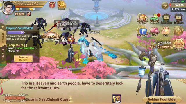 Celestial Fate Gameplay (Android / ios) MMORPG смотреть онлайн