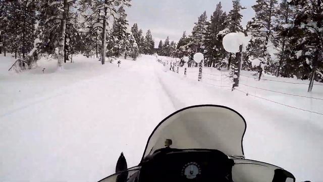 Saariselkä 2016 Polaris IQ 600 touring Gopro Hero 4 + diel sj5000 смотреть онлайн