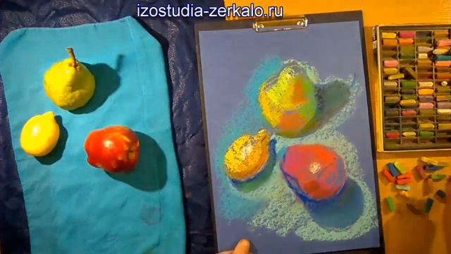 Мастер класс "Техника рисунка пастелью" смотреть онлайн