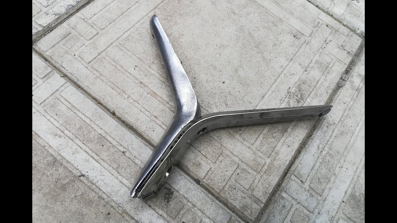 Литьё алюминия, ножка для телека. смотреть онлайн