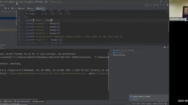 Python String and Functions Explained Using Python Interpreter/IDLE, and PyCharm IDE смотреть онлайн